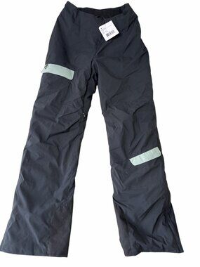 NWT Obermeyer Skiing Pants Skyward Pant Womens Black Waterproof Snow Size 8